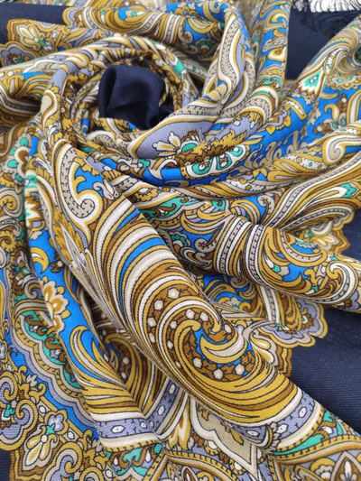 Павловопосадский платок Февраль 715-15