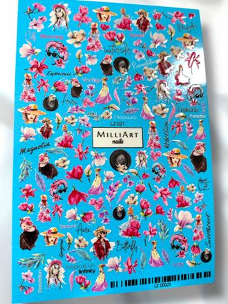 Слайдеры для ногтей LINZA 8*12 см LZ-021