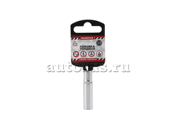 Головка 1/4" 6-и гр. 8 мм L=48 мм удлиненная, ARNEZI R0000108