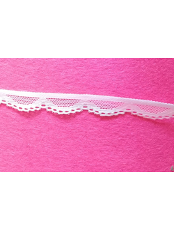 Кружевная тесьма стрейч, 18 мм, арт. H6651