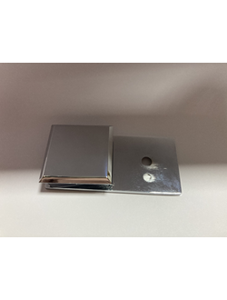 A743 Коннектор стекло-стена с пластиной 180 гр.