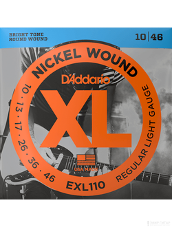 D`Addario EXL110 Nickel Wound (10-46)