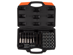 Набор для восстановления резьбы свечей накаливания, 33 предмета, кейс AFFIX AF10312033C