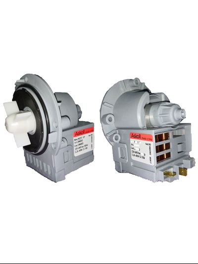 Насос askoll 40w 3 винта клеммы назад для стиральных машин