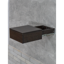 (ПУП0400) Полка настенная с выдвижным ящиком-секретом "Hold" (в ассортименте)