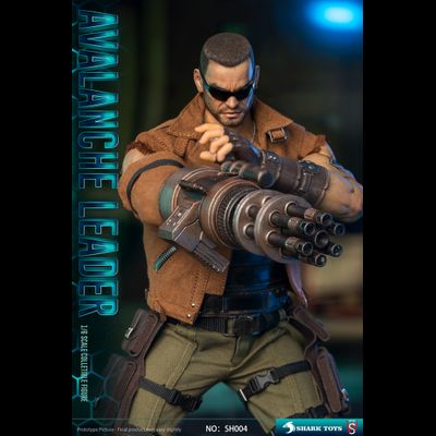 Баррет Уоллес (Final Fantasy VII Remake) - Коллекционная ФИГУРКА 1/6 Fantasy Reset - Avalanche Leader (SH004) - SHARKTOYS