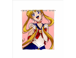Штора в ванную Сейлор Мун №2