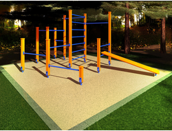 Спортивный уличный комплекс Start Line FITNESS Модель 1 купить в Воронеже