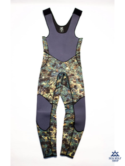 Гидрокостюм неопрен 5мм AquaDiscovery «Калкан» Green б/у р.XS-44/46