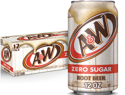 Газированный напиток A&W CREAM SODA 355ml (Америка) (12)