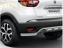 Защита заднего бампера d57 уголки для Renault Kaptur (2016-)