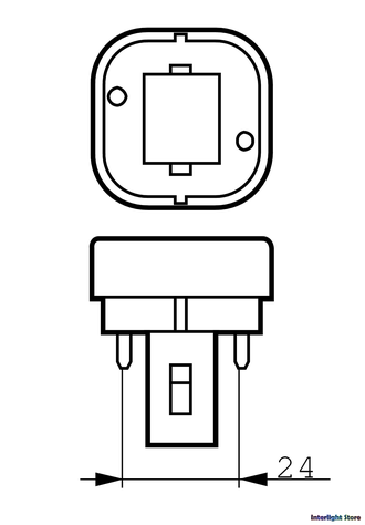 Osram Dulux T Plus 13w/840 GX24d-1