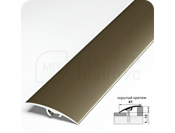 Порог разноуровневый Лука ПР 06.2700.04л Бронза