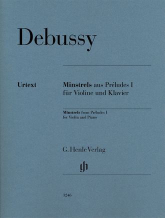 Debussy. Minstrels für Violine und Klavier