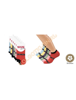 Носки женские хлопок MiNiMi Sport Chic 4300