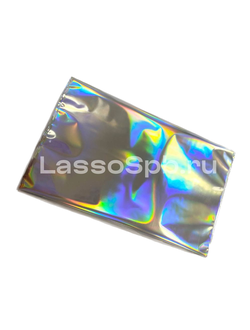 Трансферная поталь Серебро Голография 15 см х 1 м БРАК