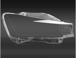 Стекло для фары BMW X3 F25 (2014-2017) рестайлинг, правое (R), 1шт