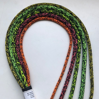 Трос шкотовый English Braids Pro Sheet PS80PkBk Ø8мм 28пряди из черно-розового полипропилена и полиэстера