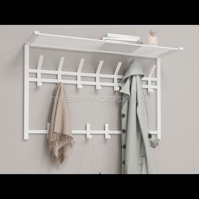 Вешалка с полкой Торонто - 32