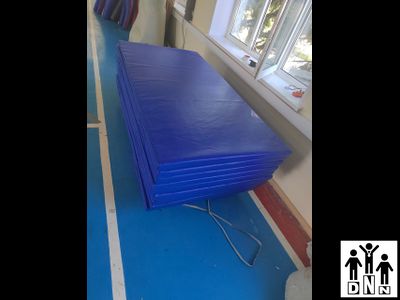 Мат гимнастический 1х2 тент, НПЭ 100-120кг/м3 толщина 5см 1ШТ. DNN