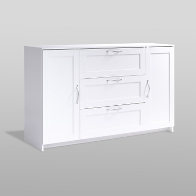 Сириус Тумба 2 двери и 3 ящика 1560х946х412 белый