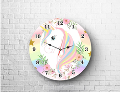 Часы Единорог №7