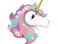 Фольгированный шар "Милый единорог"