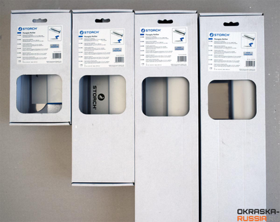 Шпатель 1000 мм STORCH со сменными лезвиями FLEXOGRIP ALUSTAR