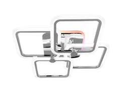 Estares люстра светодиодная управляемая LIKE RGB 5Q 120W(12000lm) 2K-4K-6K 560x100 пульт ДУ хром