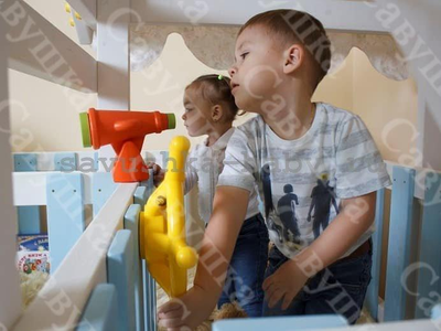 ИГРОВОЙ КОМПЛЕКС - КРОВАТЬ САВУШКА BABY - 8
