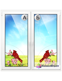 ВИТРАЖНАЯ ПЛЕНКА Y-7