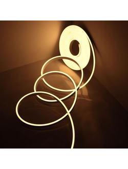 Гибкий светодиодный неон 2835 120LED/m 4.5х13х5000мм 12V IP67 WARM