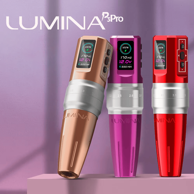 Беспроводная тату машинка EZ P3 Pro Lumina 6 Strokes Purple