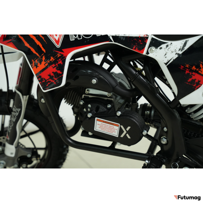 Детский бензиновый миникросс MOTAX 50 PS Бело-красный