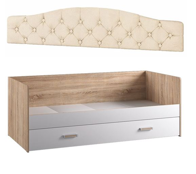 Кровать-тахта Бланка с мягкой спинкой (ТЭКС)