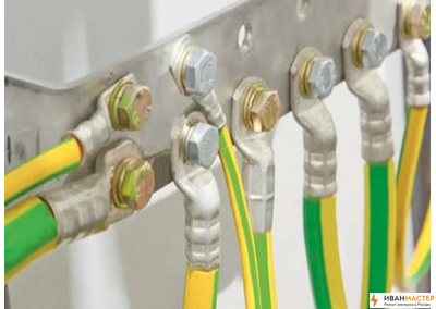 Монтаж заземления электроприборов на даче Москва ИВАНМАСТЕР