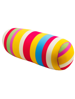 Декоративная подушка антистресс валик "Мультифрукт"