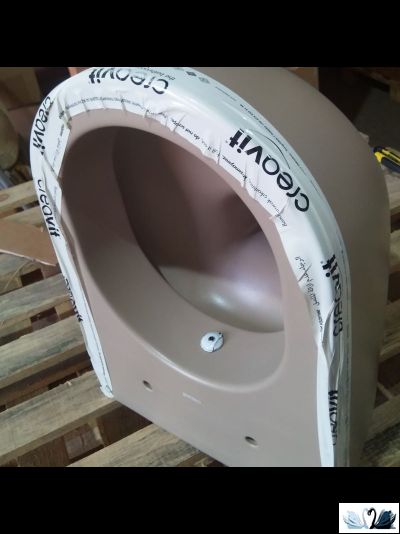 Чаша унитаза Creavit Free FE320-00CM00E-0000 Cappucino FE320.F0000 подвесная, с функцией биде, бежевая