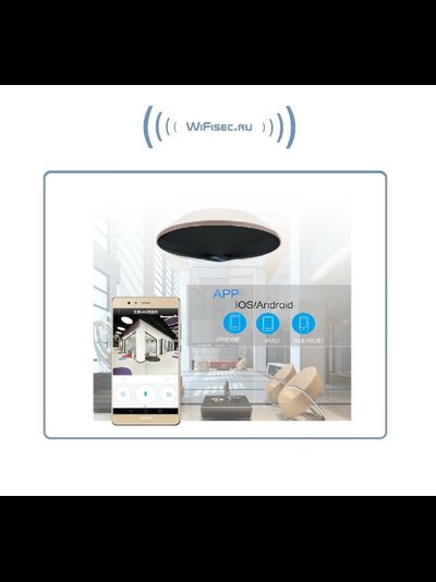 Потолочная - настенная WiFi/LAN видеокамера панорамная с DVR, 960P HD (YooSee)