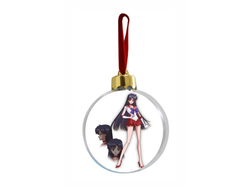 Новогодний ёлочный шар Сейлор Мун №1