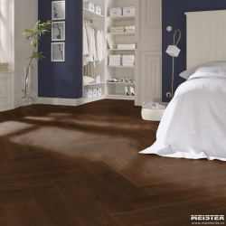 Паркетная доска PS 500 Meister Дуб витал Приглушенный 8813  в интерьере