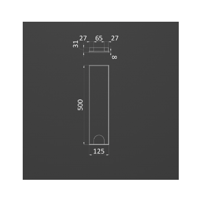 Гипсовая панель KASTILIA-6 артикул E-0253