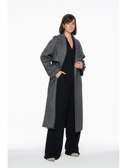 Женское пальто Flirt 619 серого цвета 50 размер