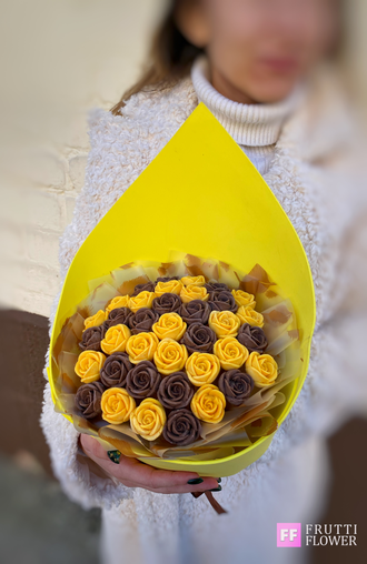 Букет из шоколадных роз № 3