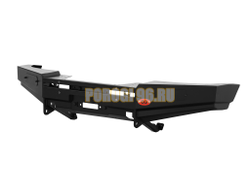 Передний силовой бампер серии Трофи на Chevrolet NIVA 2009-2020 (02.006.01)