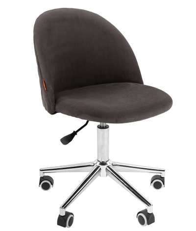 велюр  тёмно-серый