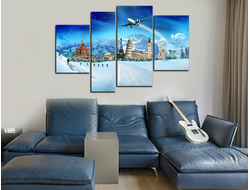 Модульная картина "Мировые столицы"