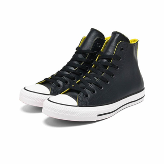 Кеды Converse All Star кожаные черные высокие