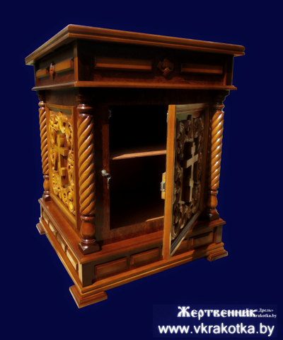 Купить жертвенник из дерева, мастерская "Ель и дрель"