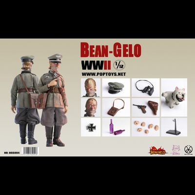 Немец "Пьянчуга" Бранд - Коллекционная фигурка 1/12 scale Bean Gelo Series Brand (BGS004) -  POPTOYS